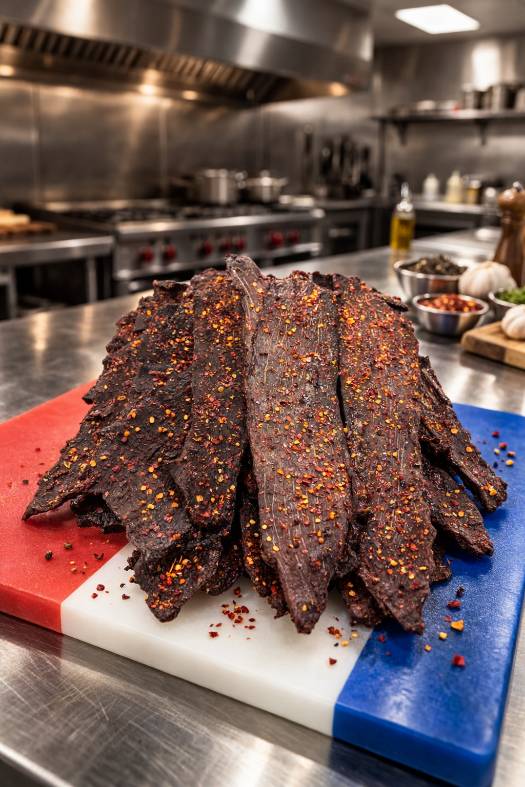 Carnivore jerky kitchen prep